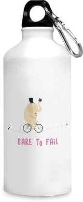 MOTIVATE BOX India Dare to fail quote design printed sipper bottles - 750 ml. 750 ml Sipper