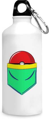 MOTIVATE BOX India Pokeball in a pocket design printed sipper bottles - 750 ml. 750 ml Sipper