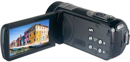 S-tech HC801 Anti-Shake 5.0 CMOS Sensor 1080p Full HD Video with 24MP Photo Resolution, 16 X Zoom and 3 inch Touch Screen Digital Video Camera Body with SAL Camcorder Camera
