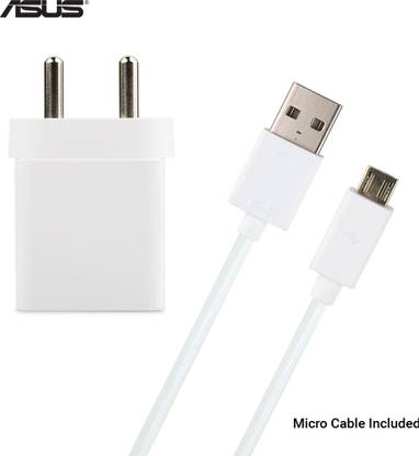 ASUS 10.5 W 2.1 A Wall Charger for Mobile with Detachable Cable