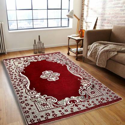 The real time trendz Multicolor Cotton Carpet