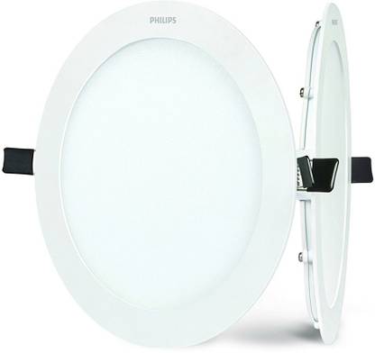 PHILIPS Ultra Slim 22W Round LED Panel Cool White 65K Recessed Ceiling Light Ceiling Lamp
