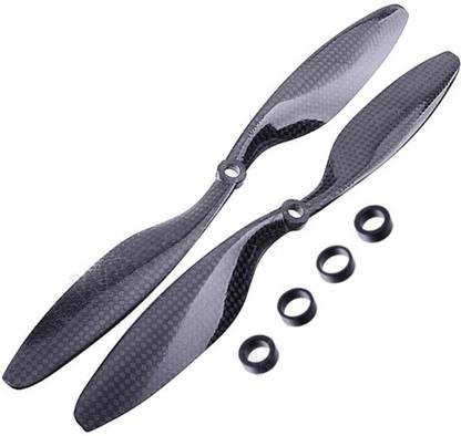 KitsGuru (1 Pair) 14x4.7 3K Carbon Fiber Propeller CW CCW 1447 CF Props Blade For RC Quad Electronic Components Electronic Hobby Kit