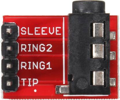 arduino M314 3.5mm Jack Breakout Board Headset Audio Stereo Socket Extension Module DIY Sound Recorder and Sound Circuit Electronic Hobby Kit