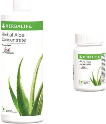 HERBALIFE Herbal Aloe Concentrate liquid & Aloe Vera Capsules. Nutrition Bars