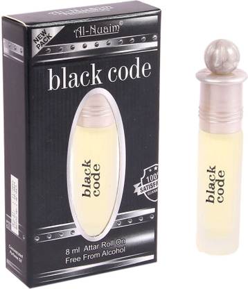 Al Nuaim Black Code Floral Long Lasting Floral Attar