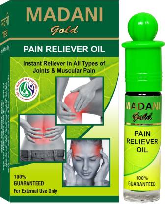 Madani Gold Pain Reliver Oil Roll on 100% gauranteed Liquid