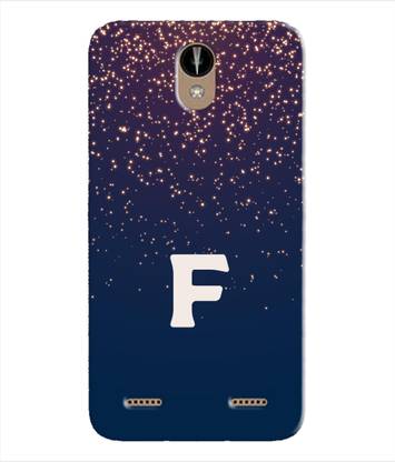 pinaaki Back Cover for Intex Lions 6 - Alphabet F