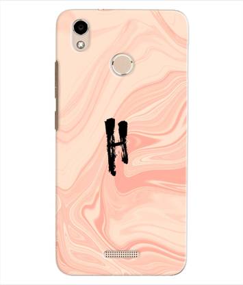 pinaaki Back Cover for Infocus Turbo 5s - Alphabet H