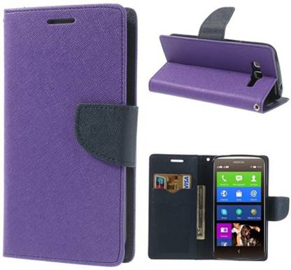 Coverage Flip Cover for Micromax Canvas Spark Q380 Coverage Flip cover for Micromax Canvas Spark Q380 Purple