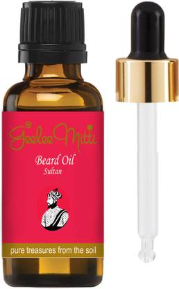 Geeleemitti Beard Oil Sultan for Emperor like Shiny and Royal Facial Hair, Beard and Moustache 10ml Hair Oil