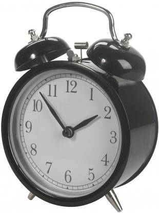 IKEA Analog Black Clock