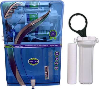 Aquaultra Alfa T 15 L RO + UV + UF + TDS Water Purifier