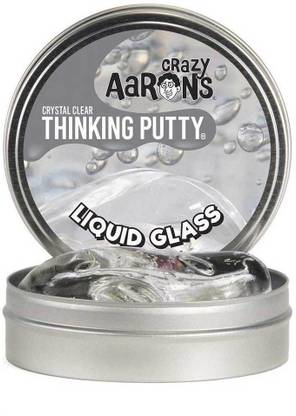 Crazy Aaron's Thinking Putty, 3.2 Ounce, Liquid Glass