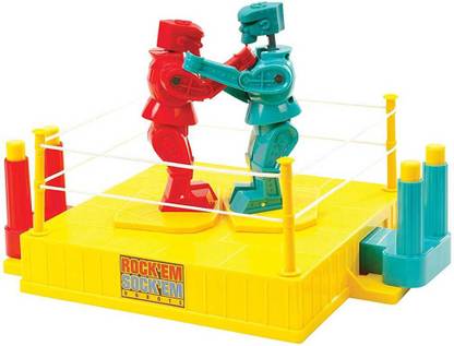 mattel GAMES ROCK 'EM SOCK 'EM ROBOTS Game Strategy & War Board Game