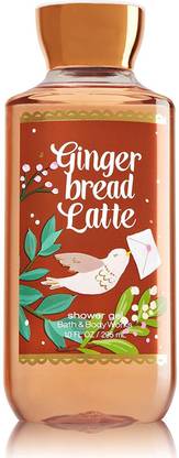 BATH & BODY WORKS GINGERBREAD LATTE Signature Collection Shower Gel