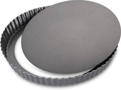 Gauba Traders Non-stick Pizza Pan With Removable Bottom Full Cake Maker Cake Maker