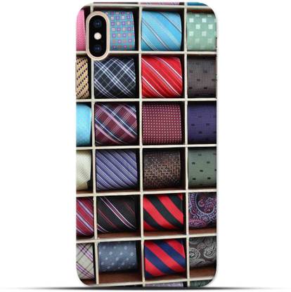 Saavre Back Cover for Tie Cupboard,Tie Shell,Designer Tie for IPHONE X MAX
