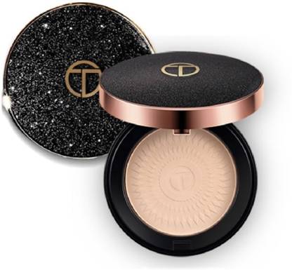 O.TWO.O 6054A22 : Dream Diamond Natural Face Powder Concealer With Puff Compact