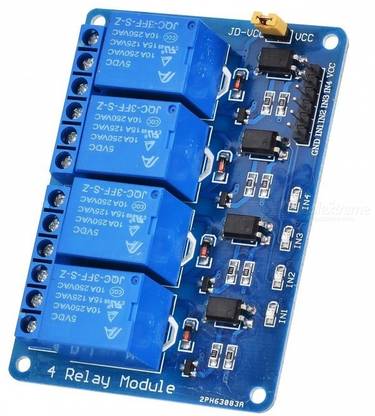 GreenRabbit 4 Channel 5V Relay Module Relay Control for Arduino DSP AVR PIC ARM Micro Controller Board Electronic Hobby Kit