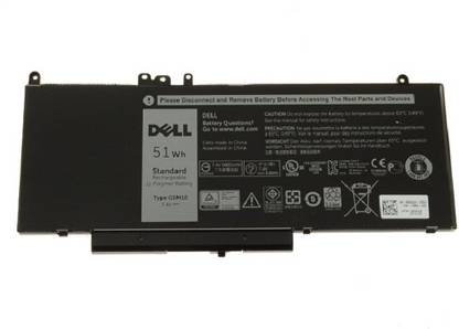 DELL ORIGINAL BATTERY Latitude E5450 E5550 E5570 E5470 Laptop Battery - G5M10 4 Cell Laptop Battery