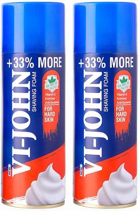 VI-JOHN Shave Foam for Hard Skin