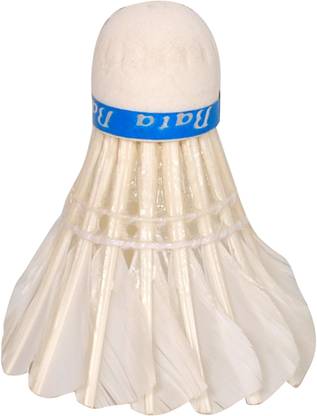 Svr Badminton Cock- Bata Feather Shuttle  - White