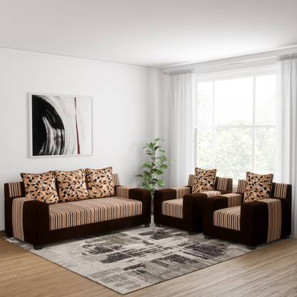 Sofame Bally Fabric 3 + 1 + 1 Sofa Set