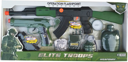 Military toy gun set Clearance