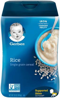 GERBER Rice Cereal - 227g (8oz) Cereal