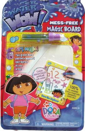 RIANZ Magic Board Re-usable Colors Magically Disappear When Dry Transparent board