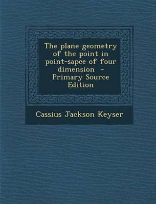 The Plane Geometry of the Point in Point-Sapce of Four Dimension