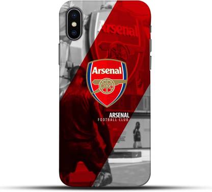Pikkme Back Cover for Arsenal Apple Iphone X