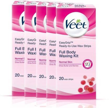 Veet Full Body Waxing Strips Strips