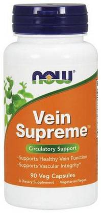 Now Foods Vein Supreme 90 Veg Capsules