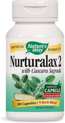 Nature's Way Naturalax 2 with Cascara Sagrada 445 mg 100 Veggie Caps