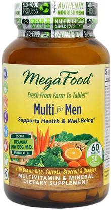 MegaFood Multi for Men - 60 Tablets
