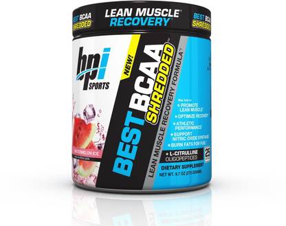 BPI Sports Best BCAA Shredded Lean Muscle Recovery Formula Watermelon Ice 9.7 oz (275 g)