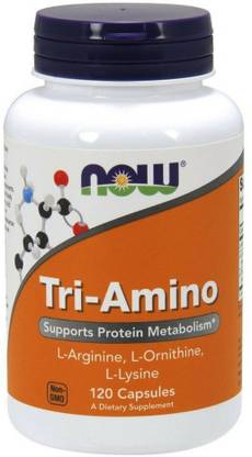 Now Foods Tri-Amino 120 Capsules