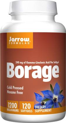 Jarrow Formulas Borage GLA-240 1200 mg 120 Softgels