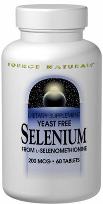 Source Naturals Selenium From L-Selenomethionine 200 mcg 120 Tablets