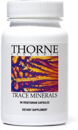 Thorne Trace Minerals 90 Veggie Caps