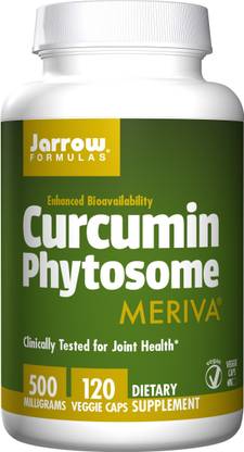 Jarrow Formulas Curcumin Phytosome Meriva 500 mg 120 Veggie Caps