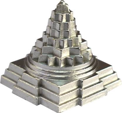 Divya Shakti 100% Pure Parad Mercury Shri Yantra 100 Grams For Diwali Pooja Silver Yantra
