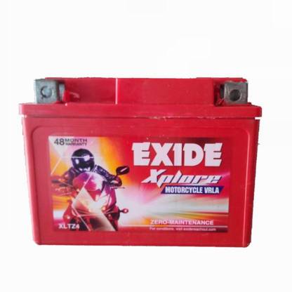 exide 7ah bike battery price
