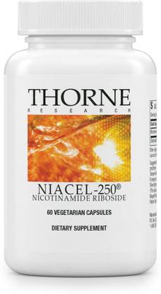 Thorne Niacel-250 Nicotinamide Riboside 60 Vegetarian Capsules
