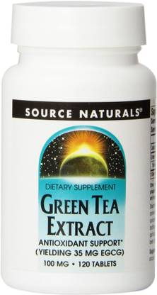 Source Naturals Green Tea Extract - 100 mg - 120 Tablets