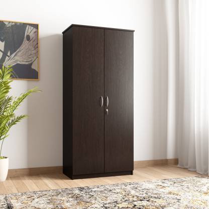 Mobel Furniture KF-6107 Engineered Wood 2 Door Wardrobe