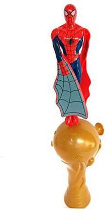 RVM Toys Flying Ultimate Spider Man Kid Super Shooter Toy Pull The String and Spiderman Will Fly
