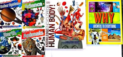 Set Of 6 Amazing Books Of Science & general Knowledge Bargain Book – 2018